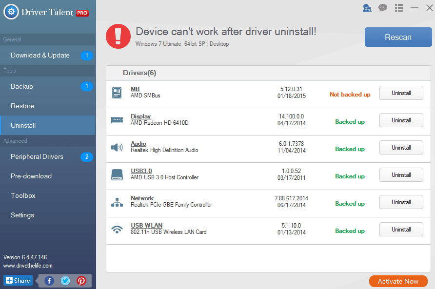 Uninstall Drivers Completely Windows 10